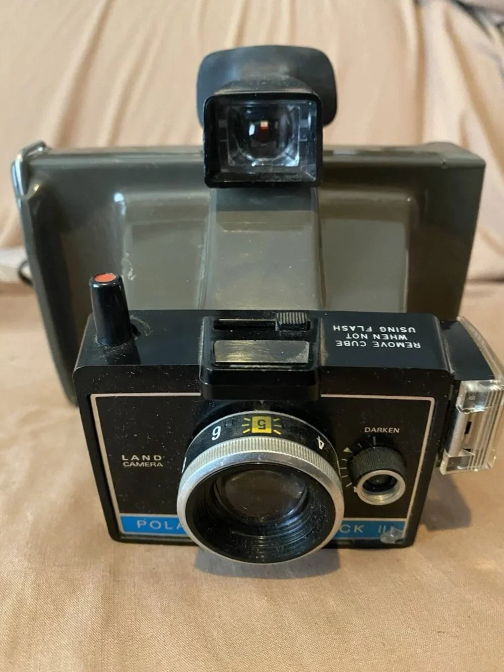 Vintage Polaroid Colorpack II Land Camera Instant Film W/Accessories Untested